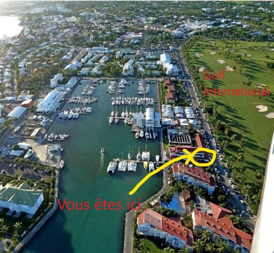 Duplex 5 Etoiles Entre Marina Et Golf International Leilighet Saint-Francois  Eksteriør bilde